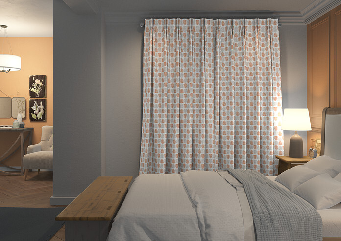 Alfresco, Mandarin - Made to Measure Curtains - Image 7